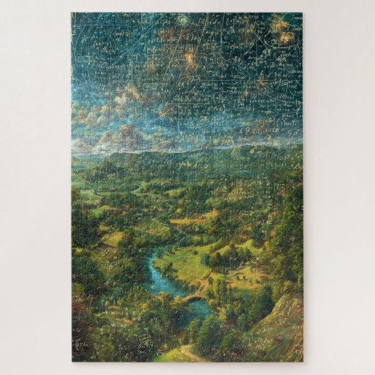 Universal Blueprint: The Mathematician's Valley Puzzle (Vertikal)