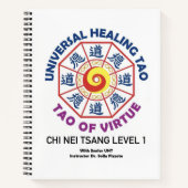 Universal Healing Tao Notizblock (Vorderseite)
