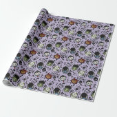 Universal-Monster - Violett Geschenkpapier (Ungerollt)