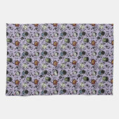 Universal-Monster - Violett Geschirrtuch (Horizontal)