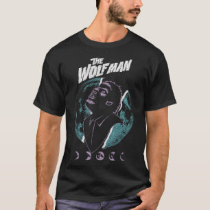 Universal Monsters Artist Series Der Wolfmann Retr T-Shirt