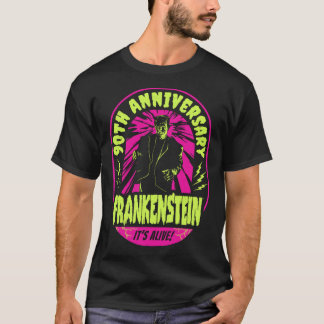 Universal Monsters Artist Series Frankenstein Stem T-Shirt