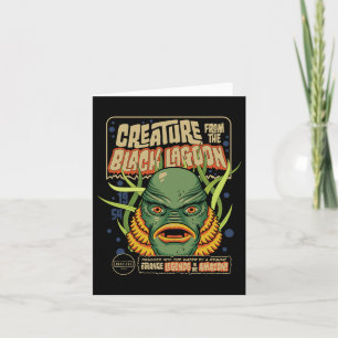 Universal Monsters Creature Retro Halloween-Maske Karte