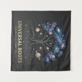 Universal Roots Wandteppich (Vorderseite (Horizontal))