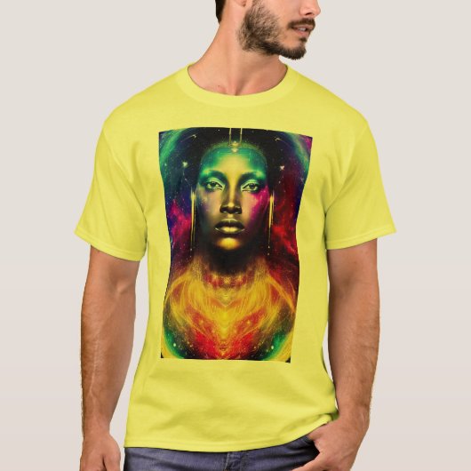 Universal Space Goddess T-Shirt (Vorderseite)
