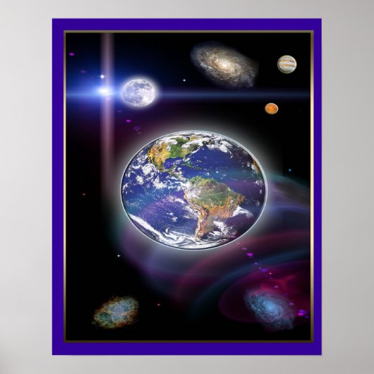 Universale digitale Kunst Poster (Vorne)