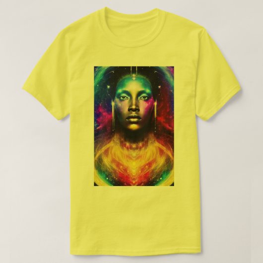 Universale Raumgöttin T-Shirt (Design vorne)