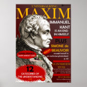 Universalisierung von Maxim Poster (Vorne)