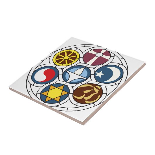 Universalist Merchandise Fliese (Seite)