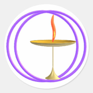 Universalist Runder Aufkleber