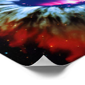 Universe Blackhole Explosion im Himmel Poster (Ecke)