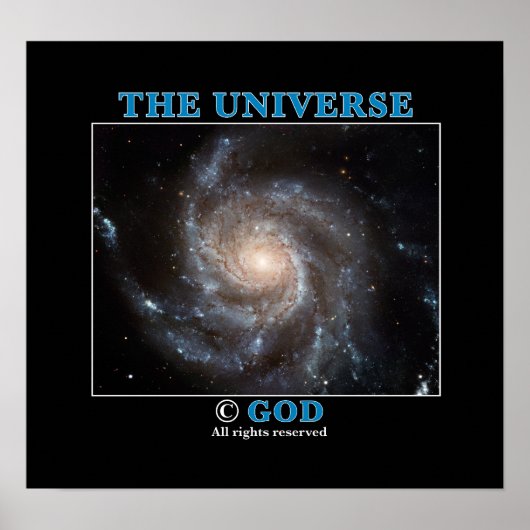 Universe Copyright Poster (Vorne)
