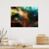 Universe Cosmos Poster (Küche)