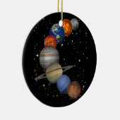 Universe Galaxy Planets Sun Astronomie Weltraum Keramik Ornament (Rechts)