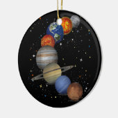 Universe Galaxy Planets Sun Astronomie Weltraum Keramik Ornament (Links)