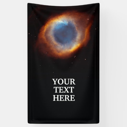 Universe Helix - Auge Gottes 1 Banner (Vertikal)