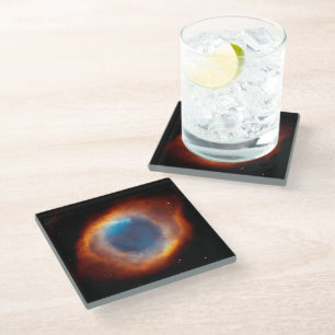 Universe Helix - Auge Gottes 1 Glasuntersetzer