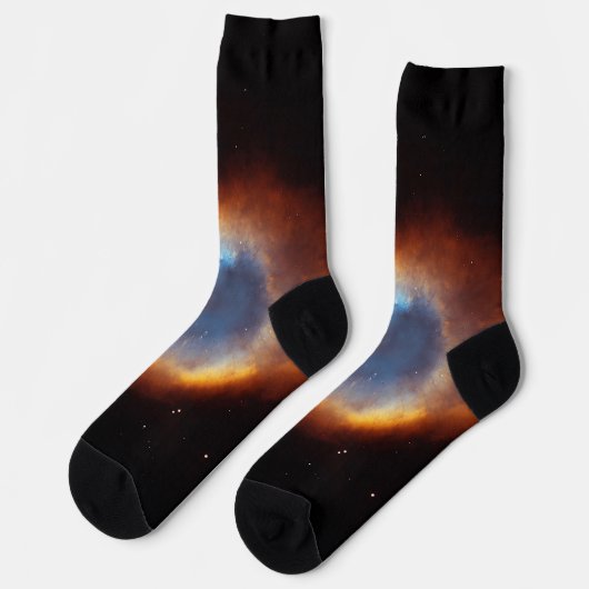 Universe Helix - Auge Gottes 1 Socken (Linkes Detail)
