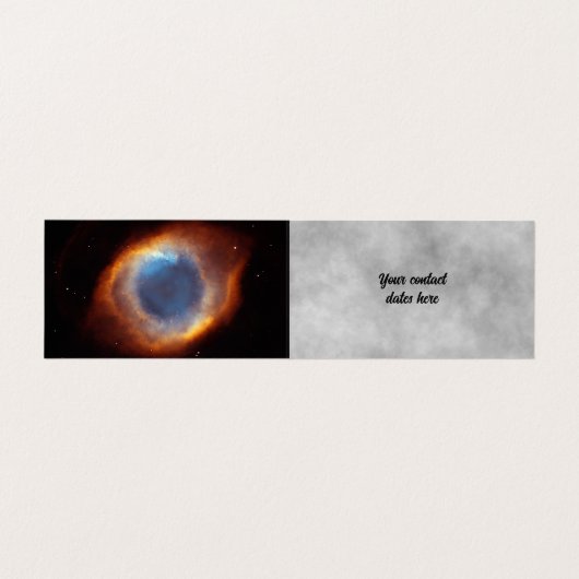 Universe Helix - Auge Gottes 1 Visitenkarten (Innenseite Aufgefaltet)