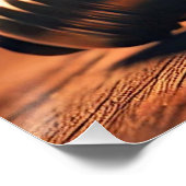 Universe in a Bulb – Dreamscape of Light and Water Poster (Ecke)