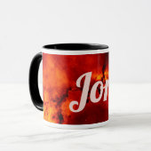 Universe-Inspiriert Keramik-Tasse Tasse (Vorderseite Links)