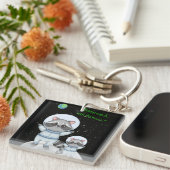 universe keychain schlüsselanhänger (Vorderseite rechts)