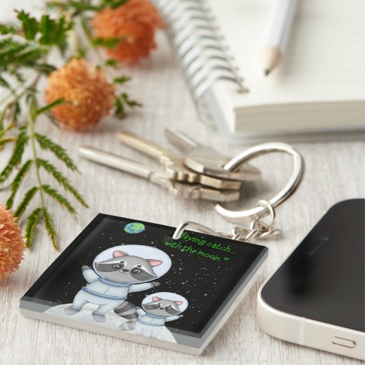 universe keychain schlüsselanhänger (Vorderseite rechts)