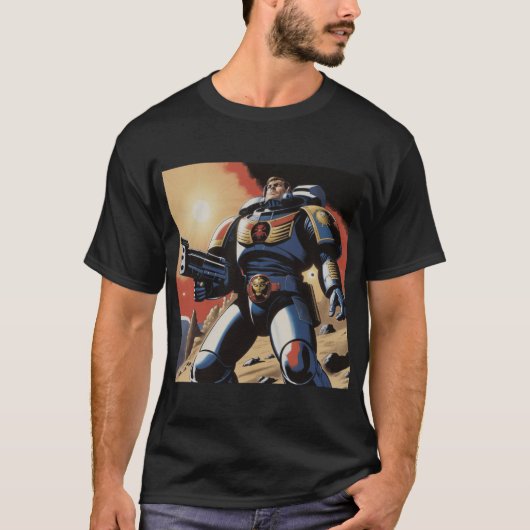 Universe Marine der Zukunft T-Shirt (Vorderseite)