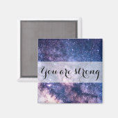 Universe Motivierend Message-Affirmation-Magnet Magnet (Vorderseite/Rückseite)