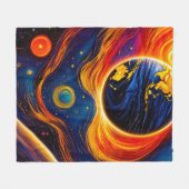 Universe Panel 50x84 002 Fleecedecke (Vorderseite (Horizontal))