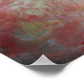 Universe Poster - Abstrakt Art Cosmos Milchstraße (Ecke)