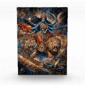Universe Powers of Kali Goddess Fotoblock (Vorderseite)