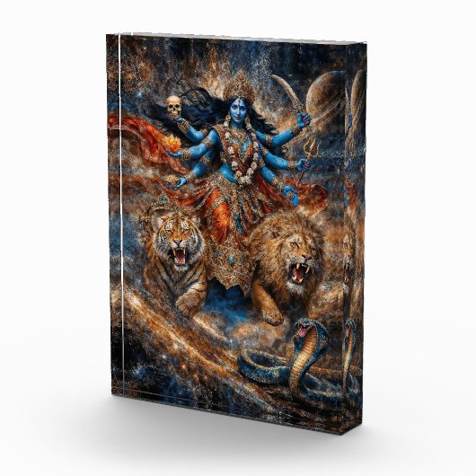 Universe Powers of Kali Goddess Fotoblock (Rechts)