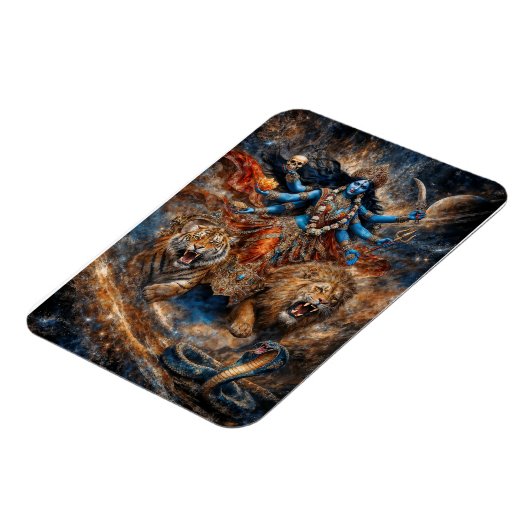 Universe Powers of Kali Goddess Magnet (Linke Seite)