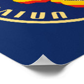 Universell Airways ~ Südafrika bis Israel Poster (Ecke)