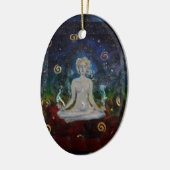 Universell Energy Chakra Zen Feminine Girl Keramik Ornament (Links)