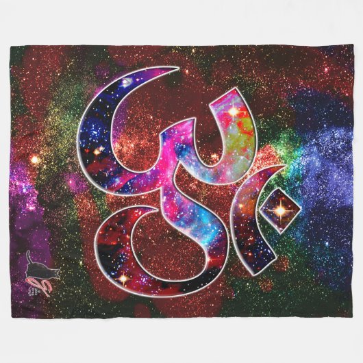 Universell OM Chi Fleecedecke (Vorderseite (Horizontal))