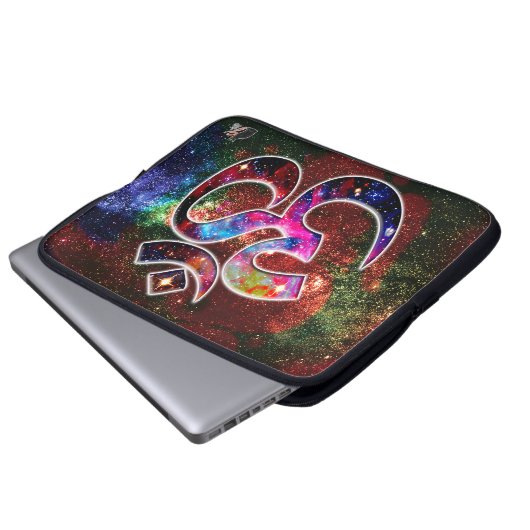 Universell OM Chi Laptopschutzhülle (Vorne Knopf)