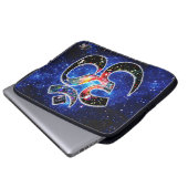 Universell OM Dhyana Laptopschutzhülle (Vorne Knopf)