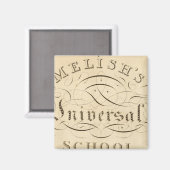 universell School Atlas Magnet (Vorderseite/Rückseite)