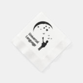 Universell-sprachliches Musikdesign Serviette (Ecke)