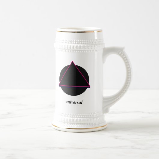 universell Stein Bierglas (Rechts)