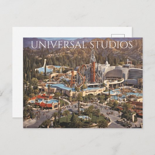 Universell Studios Hollywood (10) Postkarte (Vorne/Hinten)