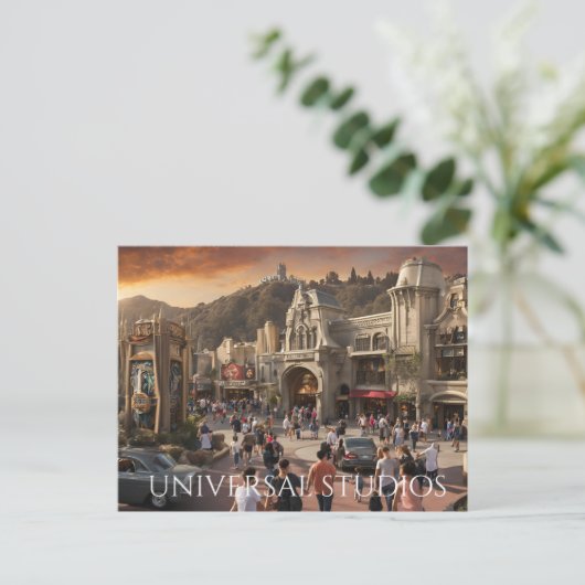 Universell Studios Hollywood (2) Postkarte (Stehend Vorderseite)