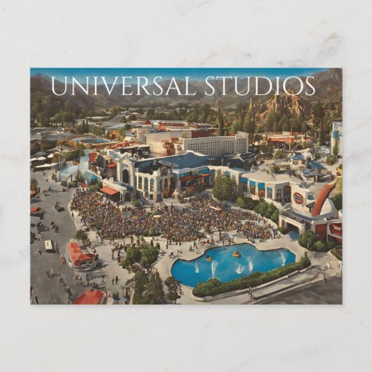 Universell Studios Hollywood (8) Postkarte (Vorderseite)