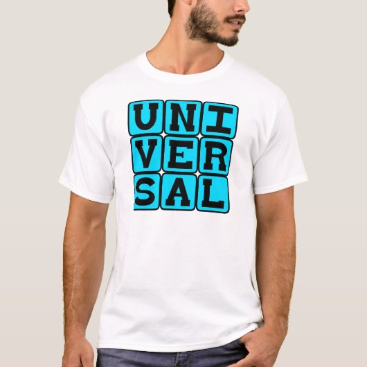Universell, vollständig kompiliert T-Shirt (Vorderseite)