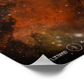 Universelle astrobiologische Panspermie Poster (Ecke)