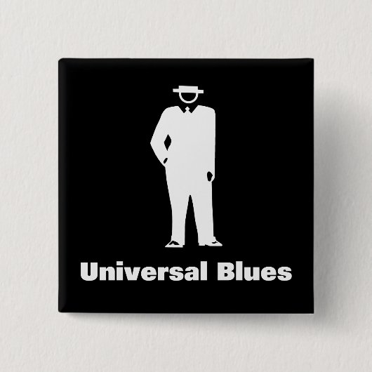 Universelle Blues Button (Vorderseite)