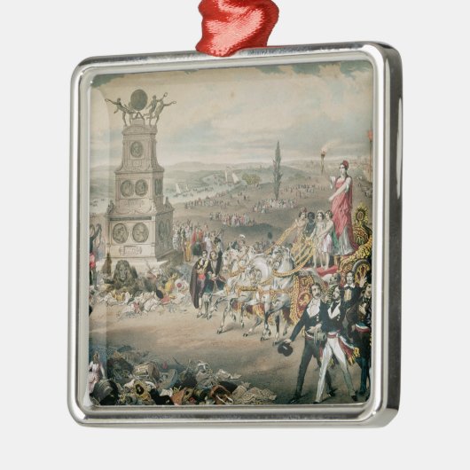 Universelle demokratische u. Sozialrepublik Ornament Aus Metall (Links)