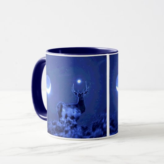 Universelle Elche Tasse (Vorderseite Links)